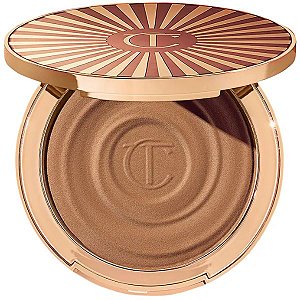 1 Fair - Natural Soft Bronze Charlotte Tilbury Beautiful Skin Sun-Kissed Glow Cream Bronzer 21g