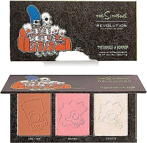 Spooktacular Revolution The Simpsons face palette