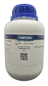 ACETATO DE SODIO TRIHIDRATADO PA 500G CAS 6131-90-4