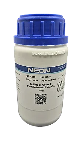 SULFATO DE COBRE II PENTAHIDRATADO PA 250G CAS 7758-99-8