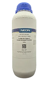 SULFATO DE COBRE II PENTAHIDRATADO PA 1KG CAS 7758-99-8