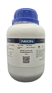 NITRATO DE FERRO III NONAHIDRATADO PA 500G CAS 7782-61-8