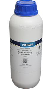 NITRATO DE FERRO III NONAHIDRATADO PA 1KG CAS 7782-61-8