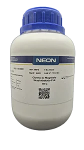 CLORETO DE MAGNESIO HEXAHIDRATADO PA 500G CAS 7791-18-6