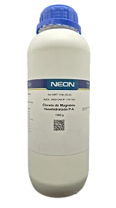 CLORETO DE MAGNESIO HEXAHIDRATADO PA 1KG CAS 7791-18-6