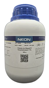 CLORETO DE NIQUEL II HEXAHIDRATADO PA 500G CAS 7791-20-0