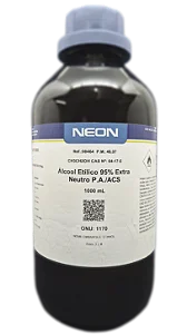 ALCOOL ETILICO 95% PA ACS 1L CAS 64-17-5