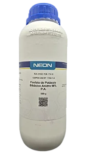 FOSFATO DE POTASSIO BIBASICO ANIDRO 98% PA 500G CAS 7758-11-4