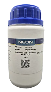 FOSFATO DE SODIO BIBASICO ANIDRO PA 250G CAS 7558-79-4