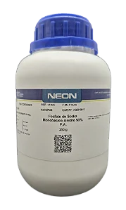FOSFATO DE SODIO MONOBASICO ANIDRO 98% PA 250G CAS 7558-80-7
