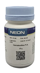 HEMATOXILINA PA 25G CAS 517-28-2