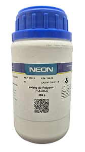 IODETO DE POTASSIO PA ACS 250G CAS 7681-11-0