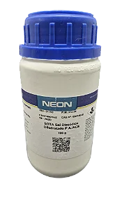 EDTA SAL DISSODICO DIHIDRATADO PA 100G CAS 6381-92-6