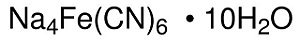 FERROCIANETO DE SODIO DECAHIDRATADO PA 500G CAS 14434-22-1