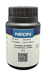 VERMELHO DE METILA PA ACS 25G CAS 493-52-7