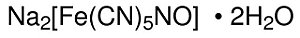 NITROPRUSSIATO DE SODIO DIHIDRATADO PA 100G CAS 13755-38-9