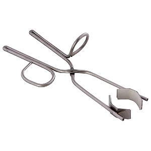 PINCA PARA FRASCOS E BALOES TIPO CASTALOY EM ACO INOX 25CM