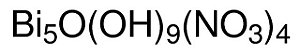 SUBNITRATO DE BISMUTO III PA 100G CAS 1304-85-4