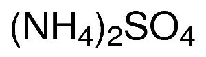 SULFATO DE AMONIO PA 25KG CAS 7783-20-2