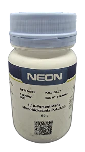 1,10-FENANTROLINA MONOHIDRATADA PA ACS 50G CAS 5144-89-8