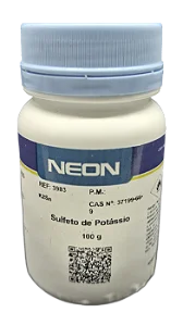 SULFETO DE POTASSIO 100G CAS 37199-66-9
