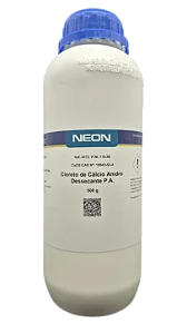 CLORETO DE CALCIO ANIDRO DESSECANTE PA 500G CAS 10043-52-4