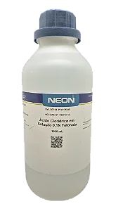 SOLUCAO ACIDO CLORIDRICO 0,1N FATORADA 1L CAS 7647-01-0 *SSP*