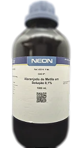 SOLUCAO ALARANJADO DE METILA 0,1% 1L
