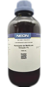 SOLUCAO ALARANJADO DE METILA 1% 1L CAS 547-58-0