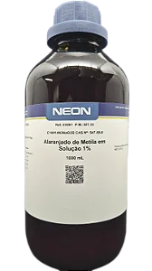 SOLUCAO ALARANJADO DE METILA 1% 1L CAS 547-58-0