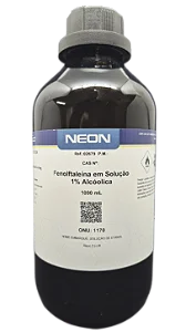 SOLUCAO FENOLFTALEINA 1% ALCOOLICA 1L *SSP*