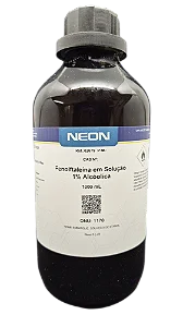SOLUCAO FENOLFTALEINA 1% ALCOOLICA 1L *SSP*