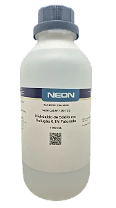 SOLUCAO HIDROXIDO DE SODIO 0,1N FATORADA 1L CAS 1310-73-2 *SSP*