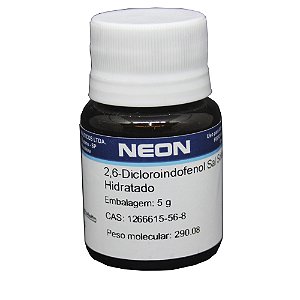 2,6-DICLOROINDOFENOL SAL SÓDICO HIDRATADO 5G CAS 1266615-56-8 *SSP*