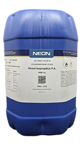 ALCOOL ISOPROPILICO PA 5L CAS 67-63-0 *SSP*