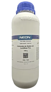 HIDROXIDO DE SODIO LENTILHAS PA 1KG CAS 1310-73-2 *SSP*