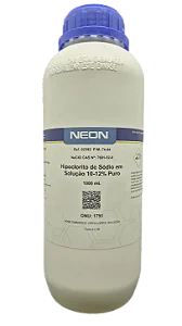 SOLUCAO HIPOCLORITO DE SODIO 10-12% 1L CAS 7681-52-9 *SSP*