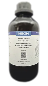 CLOROFORMIO 99,8% PA ACS ESTABILIZADO COM AMILENO 1L CAS 67-66-3 *PF/SSP*
