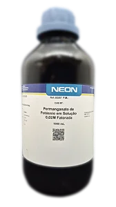 SOLUCAO PERMANGANATO DE POTASSIO 0,02M FATORADA 1L *SSP*