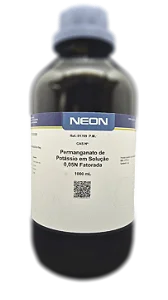 SOLUCAO PERMANGANATO DE POTASSIO 0,05N FATORADA 1L *SSP*