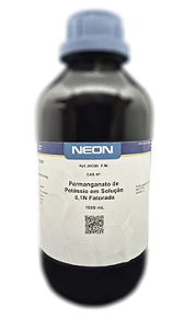SOLUCAO PERMANGANATO DE POTASSIO 0,1N FATORADA 1L *SSP*