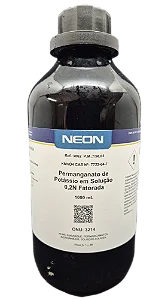 SOLUCAO PERMANGANATO DE POTASSIO 0,2N FATORADA 1L CAS 7722-64-7 *SSP*