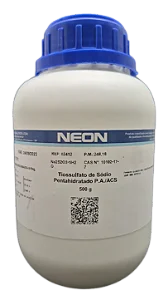 TIOSSULFATO DE SODIO PENTAHIDRATADO PA ACS 500G CAS 10102-17-7