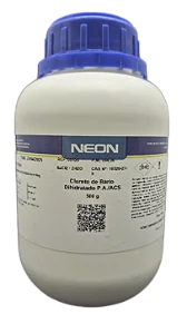 CLORETO DE BARIO DIHIDRATADO PA ACS 500G CAS 10326-27-9