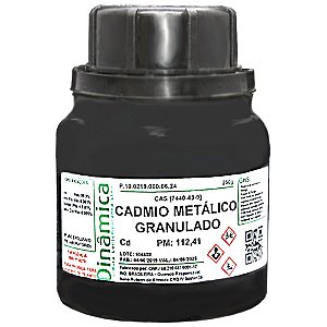 CADMIO METALICO GRANULADO 250G