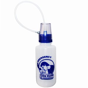 FRASCO LAVA OLHOS DE EMERGENCIA 500ML SEM BASE