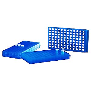 RACK DUPLA FACE PARA 60 MICROTUBOS DE 0,5/1,5/2,0ML