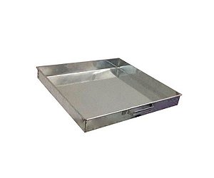 BANDEJA DE ACO GALVANIZADA 30X20X6CM COM ALCA