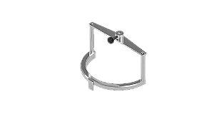 TRIPE PORTA EXTENSOMETRO CBR TIPO SEMI CIRCULO