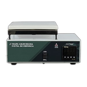 CHAPA AQUECEDORA DIGITAL PLATAFORMA EM CERAMICA 30X20 220V